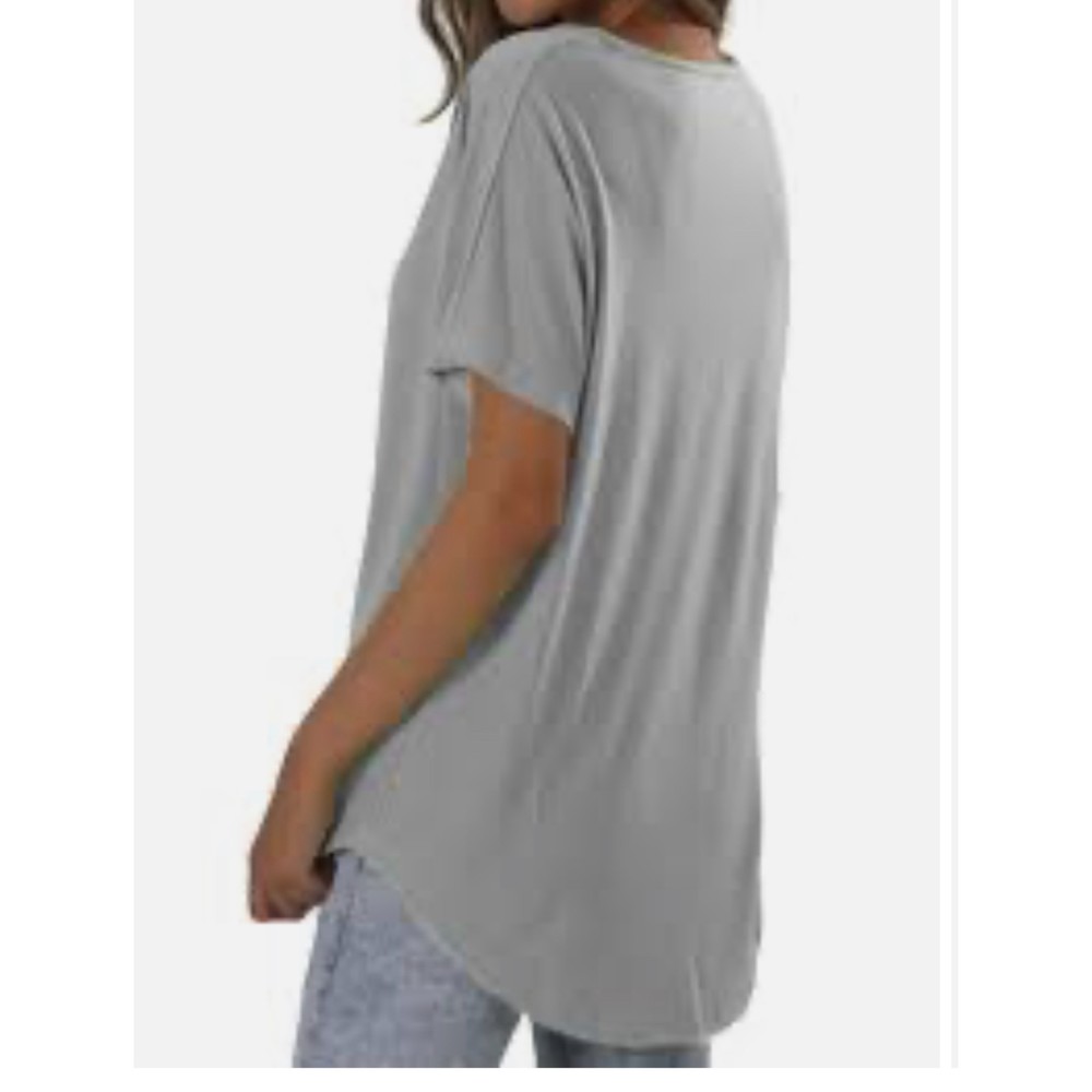 Women's Dolman Long Tee Gray X-Large